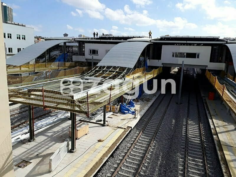 Marmaray - Bariyer ve Çatı Altı Güvenlik Ağı 10 Marmaray Bariyer ve Cati
