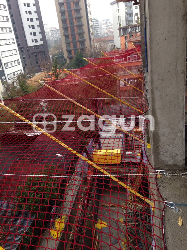 Metrekare Yapı - Konvansiyonel (Milosafe) Tip Güvenlik Ağı 6 Metrekare Yapi Gokalp Apartmani